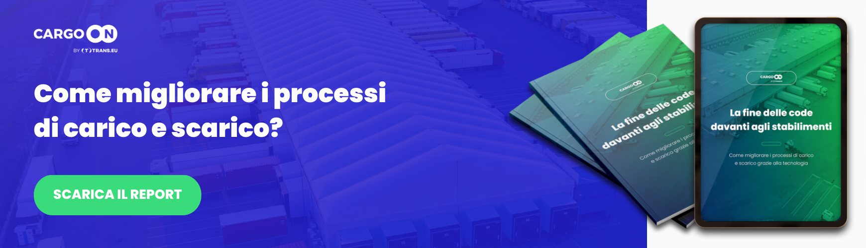 Report - Come migliorare i processi di carico e scarico -Dock Scheduler -CargoON