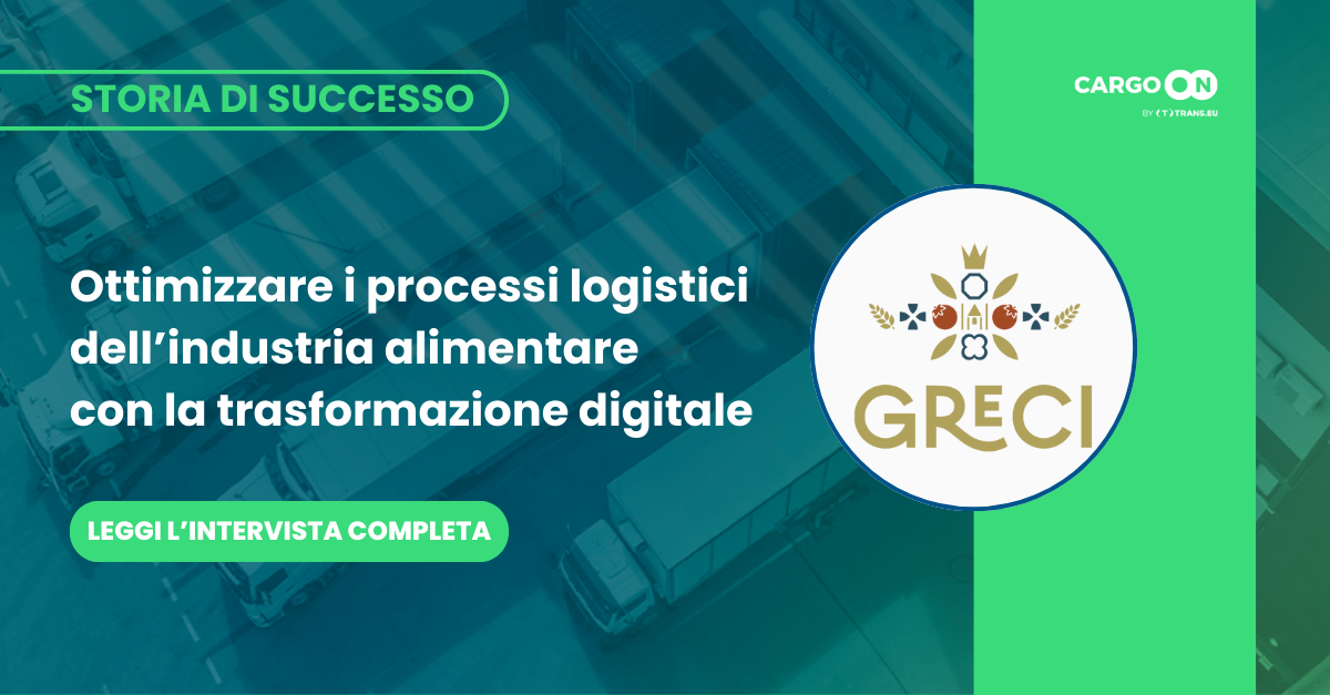Ottimizzare i processi logistici dell’industria alimentare con la trasformazione digitale