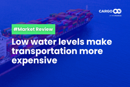 Low water levels make transportation more expensive