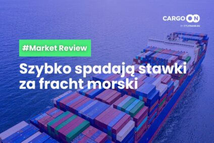 Szybko spadają stawki za fracht morski