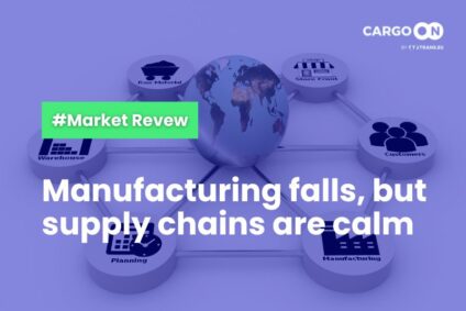 Manufacturing falls, but supply chains are calm