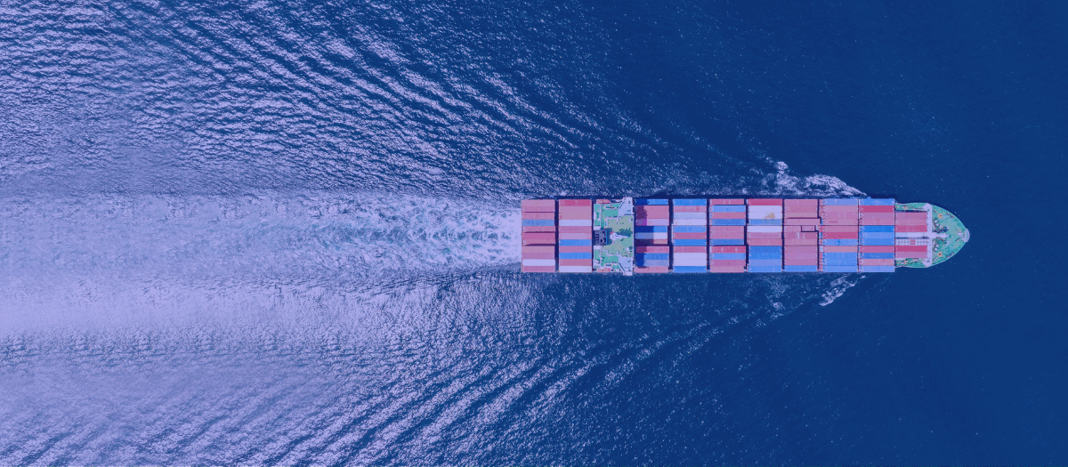 Maritime freight up sharply