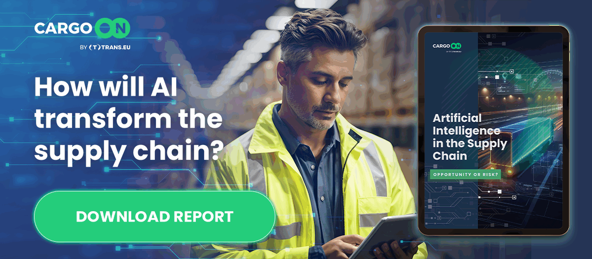 Unlocking the Future Artificial Intelligence in the Supply Chain. Download CargoON report