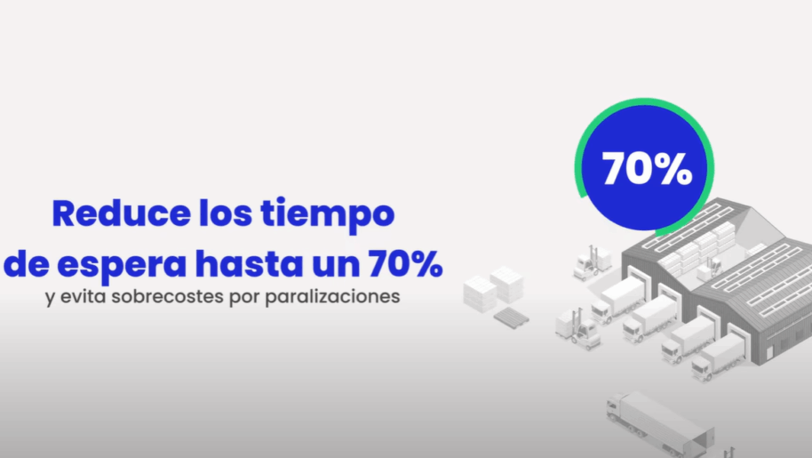¡Reduce los tiempos de espera en tu almacén hasta un 70%!