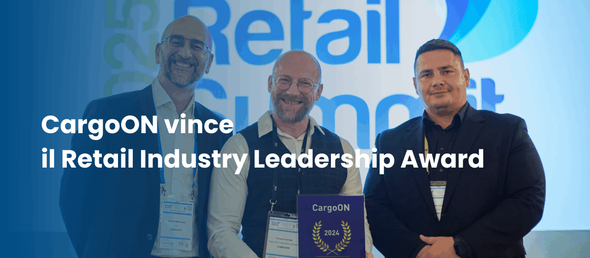CargoON vince il Retail Industry Leadership Award per l'innovazione nella logistica retail