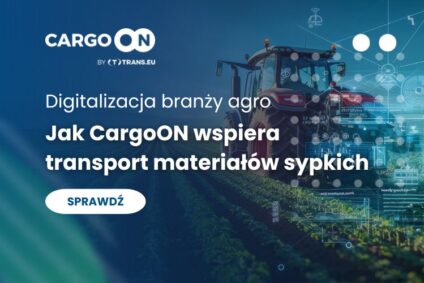 Digitalizacja logistyki w branży agro: Jak CargoON wspiera transport materiałów sypkich